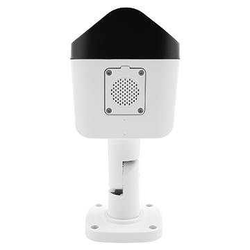 50MM-CB007 - 8MP 180° AI Bullet IP PoE Camera IP67 Dual 2.8mm Lens with Dual-Light and Two-Way Audio Back of Product Image