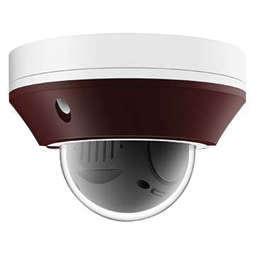 50MM-CD011 - 6MP Mini Dome PTZ IP PoE Camera IP66 2.8-8mm Lens with 3 x Optical Zoom Back of Product Image