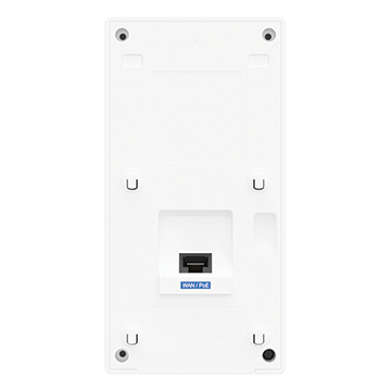 RG-AP180P-L - Wi-Fi 6 Access Point AX3000 802.11ax Dual Bands 2.976 Gbps, 1 x 2.5G uplink with 4 x Gb LAN with LAN 1 POE Out, Wall Mount  Back of Product Image