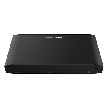 RG-EG105G-P-V2 - 5 Port Managed PoE Router, 4x Gigabit PoE+, Up to 2 WAN Load Balanced, 54 W Back of Product Image
