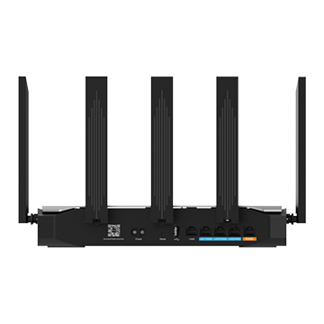 RG-EG105GW-X - 3 Gbps EG Series Ultra High-Speed Wi-Fi 6 Mesh Router Dual-band 802.11ax Back of Product Image