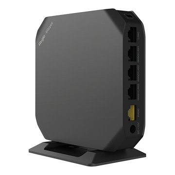 RG-EG105GW(T) - 1.3 Gbps EG Series Wi-Fi 5 Mesh Gigabit Router Dual-band 802.11ac Wave 2 Back of Product Image