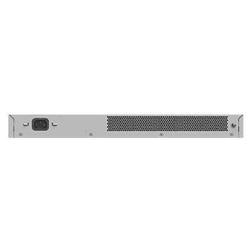 RG-ES216GC2MS - 16 Port Gigabit Layer 2 Smart Cloud-Managed Non-PoE Network Switch (16x RJ45 GbE, 2x 2.5GE SFP) Back of Product Image