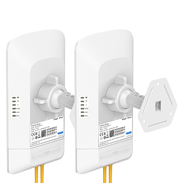 RG-EST350V2 - 15dBi 5km Wireless Network Bridge Back of Product Image
