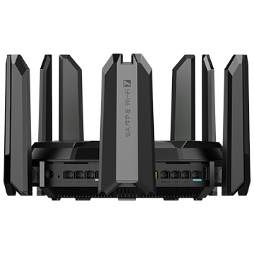 RG-EW7200BEPRO - 7.2 Gbps Ultra High-Speed Wi-Fi 7 Gaming Mesh Router Dual-band 802.11be Back of Product Image
