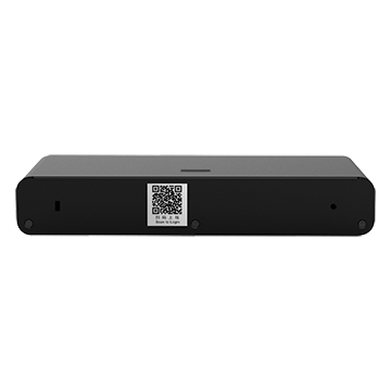 RG-NBS31-8G2S - 10 Port Gigabit Managed Network Switch (8 Port GbE, 2 SFP) Back of Product Image