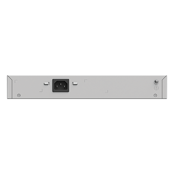 RG-NBS5500-12XS - 12 Port Full 10G SFP+ Layer 3 Managed Switch Back of Product Image