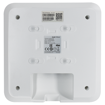 RG-RAP2200(E) - Wi-Fi Access Point AC1300 802.11ac Dual-bands 1.3 Gbps Back of Product Image