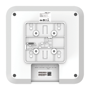RG-RAP2260(H) - Wi-Fi 6 Access Point AX6000 802.11ax Dual Bands 5.95 Gbps Back of Product Image