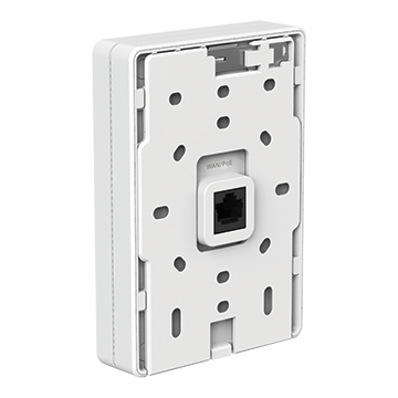 RG-RAP62-WALL - Wi-Fi 6 Access Point AX3000 802.11ax Dual Bands 2.976 Gbps, 1 x Gb uplink with 4 x Gb LAN with LAN 1 POE Out, Wall Mount Back of Product Image