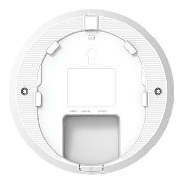 RG-RAP62 - Wi-Fi 6 Access Point AX1800 802.11ax Dual Band 1774 Mbps Back of Product Image