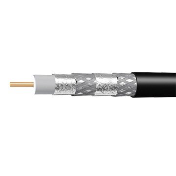 06MM-E11Q-100M - 100m RG11 Quad-shield Coaxial Cable Reel