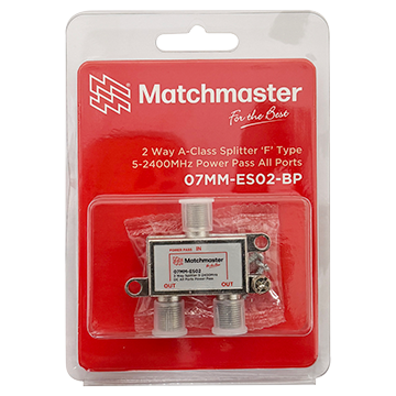 07MM-ES02-BP - 2 Way Splitter 