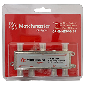 07MM-ES06-BP - 6 Way Splitter 