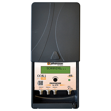 14MM-PR08-MH - Smart Masthead Processor - Auto or Manual Programming with  3 FM/DAB/VHF/UHF Inputs and 70-90dBµV AGC Controlled Output