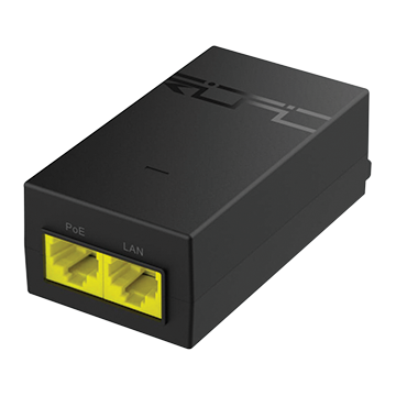 57MM-WBPI-02 - 24V DC Passive PoE Injector For WB02 Bridge with 10/100/1000 Mbps LAN Port (No Power Cord)