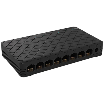 RG-ES08F - 8 Port 10/100 Mbps Unmanaged Network Switch