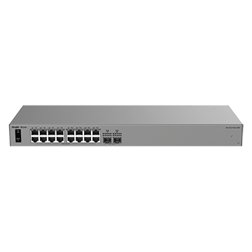 RG-ES216GC2MS - 16 Port Gigabit Layer 2 Smart Cloud-Managed Non-PoE Network Switch (16x RJ45 GbE, 2x 2.5GE SFP)