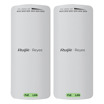 RG-EST100-E - 8dBi 500m Wireless Network Bridge, Dual 10/100 LAN Ports