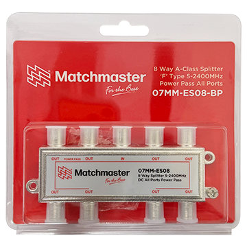 07MM-ES08-BP - 8 Way Splitter 