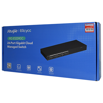 RG-ES224GC-V2 - 24 Port Gigabit Managed Network Switch Packaging Image
